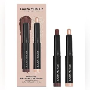 BNIB Laura Mercier Petit Icons Mini Caviar Stick Eyeshadow Duo